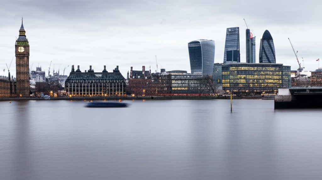 London, United Kingdom skyline